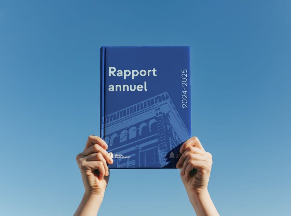 Maison Jean Lapointe - Rapport annuel | Nukleo