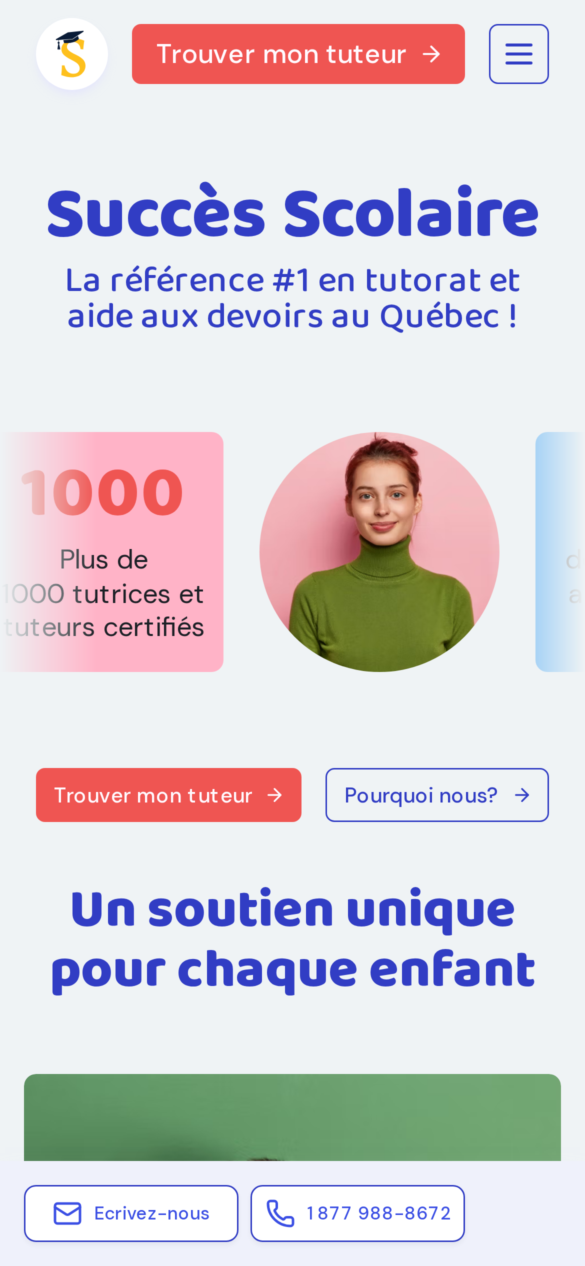 Une stratégie de marque pour Succès Scolaire