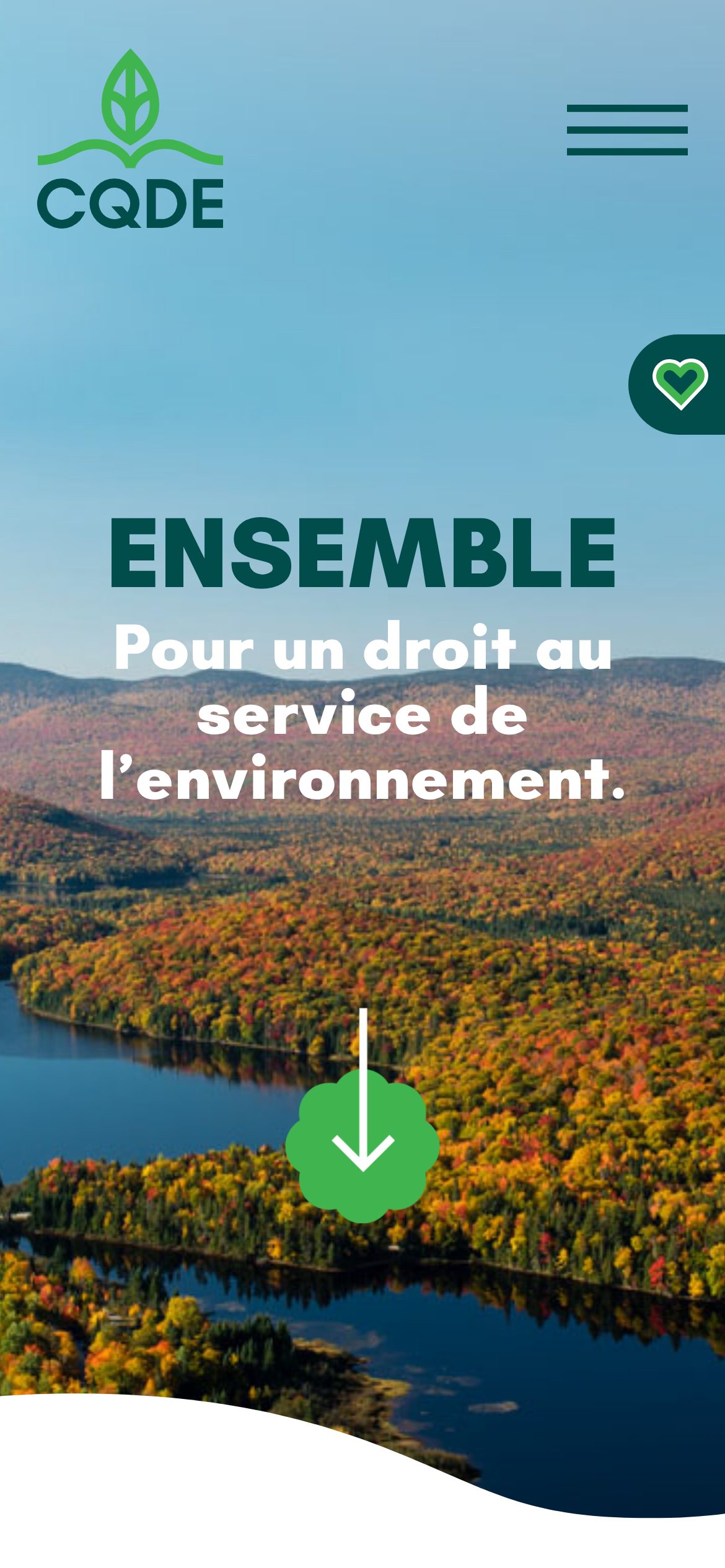 cqde.org sur mobile