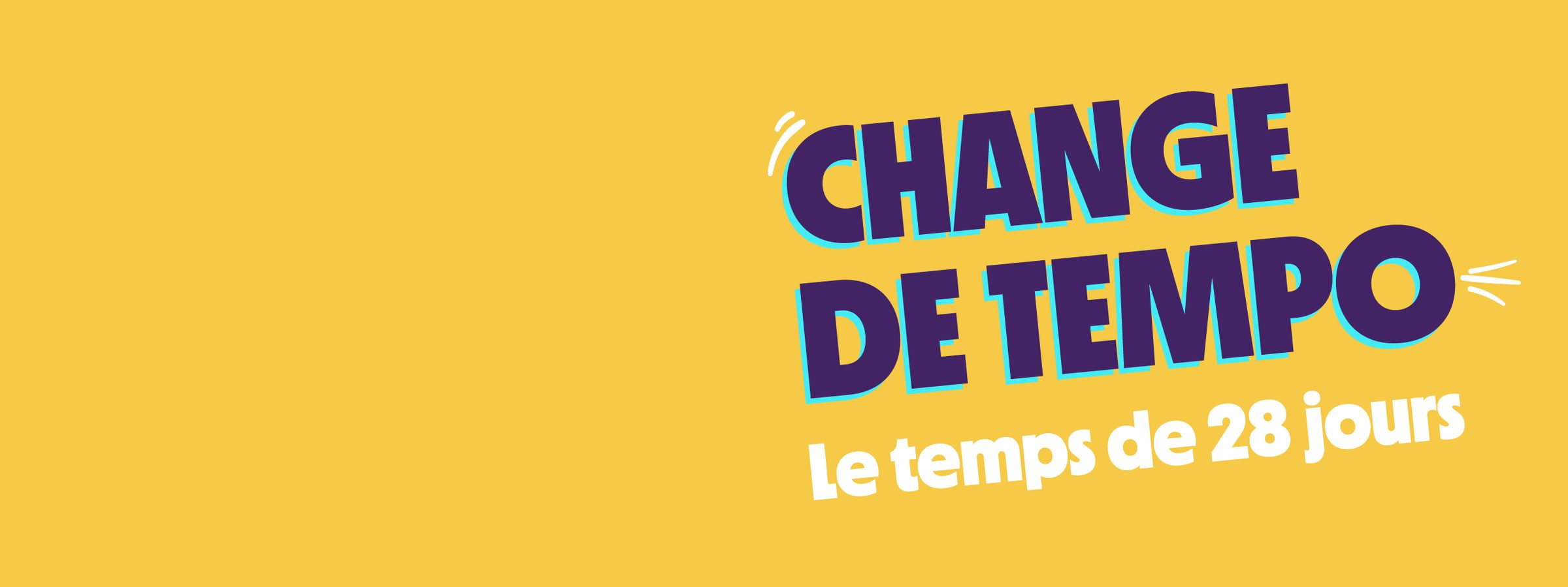 Couverture Facebook « Change de tempo »